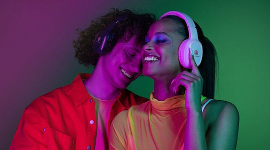 Cellular Line Music Sound Ασύρματα / Ενσύρματα Over Ear Ακουστικά με 8 ώρες Λειτουργίας Μπλε - Image 4