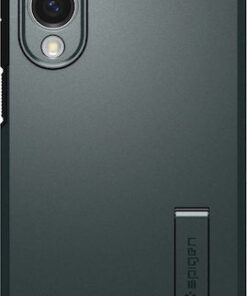 Alternative view of Spigen Tough Armor AI (MagFit) Back Cover Σιλικόνης / Πλαστικό 2mm Πράσινο (Galaxy S25 Edge) ACS09424