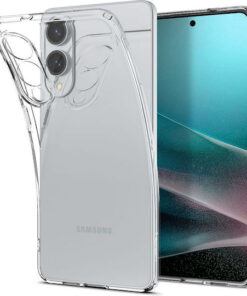 Alternative view of Spigen Liquid Crystal Back Cover Σιλικόνης 0.3mm Διάφανο (Galaxy S25 Edge) ACS09426