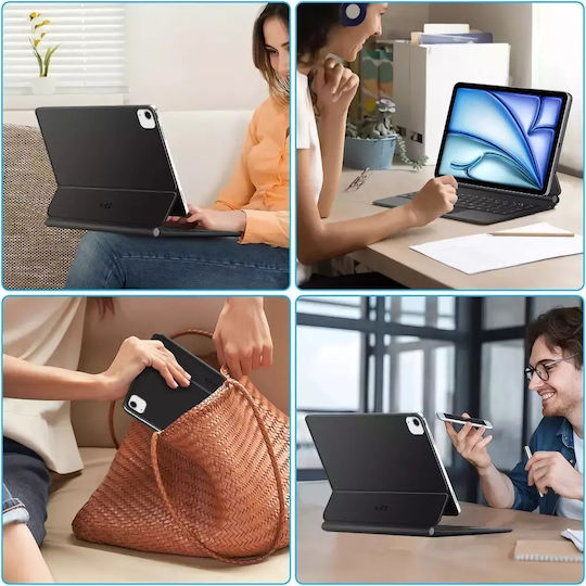 Tech-Protect Smartcase Flip Cover με Πληκτρολόγιο Μαύρη (iPad Air 10.9” 4/5 (2020-2022), iPad 11” 6/7 (2024-2025)) - Image 5