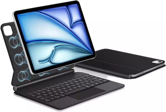 Tech-Protect Smartcase Flip Cover με Πληκτρολόγιο Μαύρη (iPad Air 10.9” 4/5 (2020-2022), iPad 11” 6/7 (2024-2025)) - Image 8