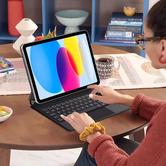 Tech-Protect Smartcase Flip Cover με Πληκτρολόγιο Μαύρη (iPad 10.9” 10/2022, iPad 11” 11/2025) - Image 4