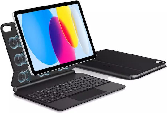 Tech-Protect Smartcase Flip Cover με Πληκτρολόγιο Μαύρη (iPad 10.9” 10/2022, iPad 11” 11/2025) - Image 10