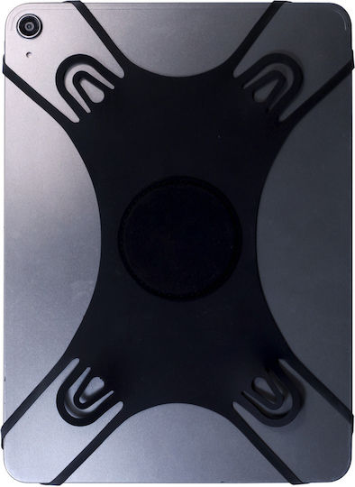 3MK Flip Cover Δερματίνης / Σιλικόνης Μαύρο (Universal 9-11") - Image 3