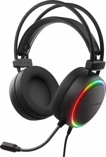 Genesis Neon 613 G2 Over Ear Gaming Headset με σύνδεση 3.5mm / USB Λευκό - Image 5