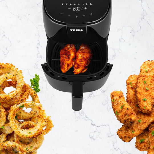 Tesla AirCook Q40 Air Fryer 4lt Μαύρο - Image 6