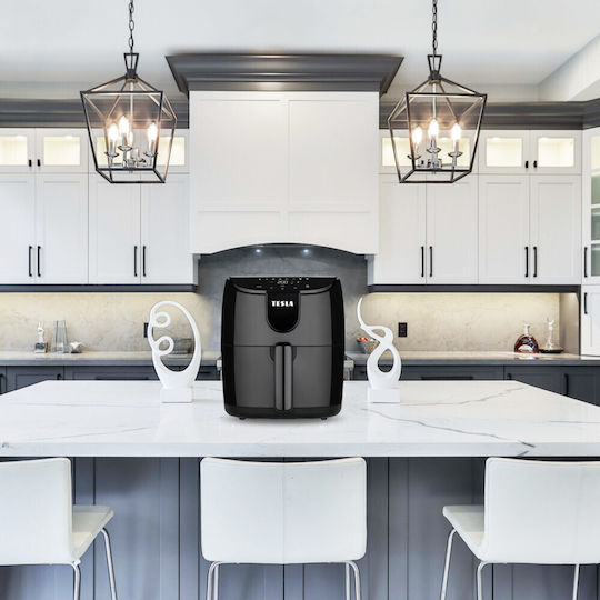 Tesla AirCook Q40 Air Fryer 4lt Μαύρο - Image 7