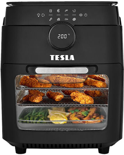 Tesla Aircook Air Fryer με Wi-Fi 12lt Μαύρο - Image 4