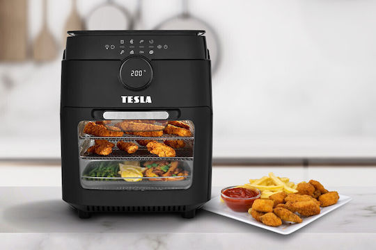 Tesla Aircook Air Fryer με Wi-Fi 12lt Μαύρο - Image 9