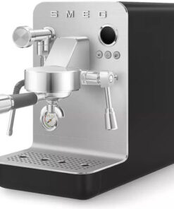 Smeg Μηχανή Espresso 1650W Πίεσης 15bar Μαύρη EMC02BLMEU
