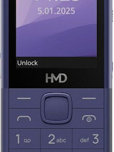 HMD 150 Music Dual SIM Κινητό με Κουμπιά Μωβ