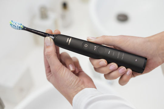 Philips Sonicare DiamondClean 9000 Ηλεκτρική Οδοντόβουρτσα Μαύρη - Image 4