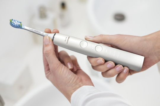 Philips Sonicare DiamondClean 9000 Ηλεκτρική Οδοντόβουρτσα Λευκή - Image 3