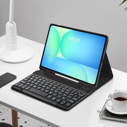 Tech-Protect SC PEN Flip Cover με Πληκτρολόγιο στα Αγγλικά US Μαύρη (Galaxy Tab S10 FE+ Plus X620/X626B) - Image 6