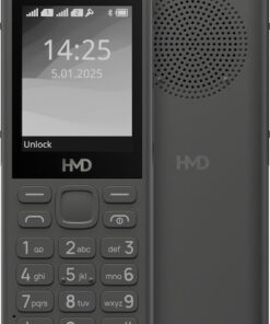 HMD 130 Music Single SIM Κινητό με Κουμπιά Γκρι
