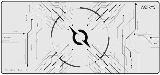 Aqirys Gaming Mouse Pad XXL 900mm Λευκό - Image 4