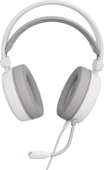 Genesis Neon 613 G2 Over Ear Gaming Headset με σύνδεση 3.5mm / USB Λευκό - Image 2
