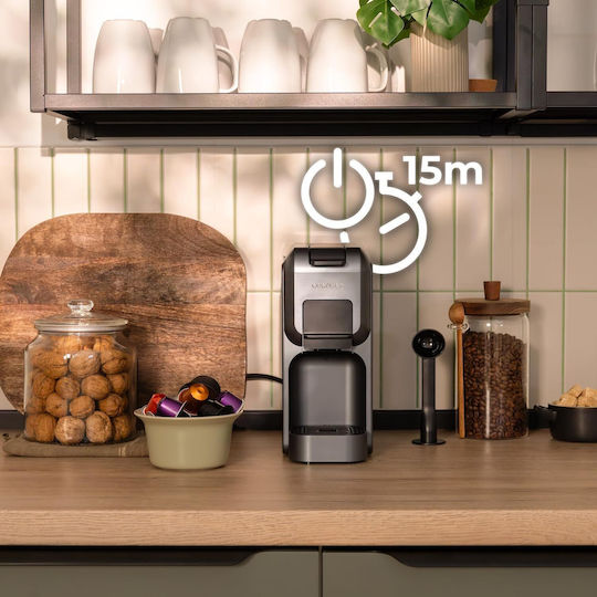 Cecotec Freestyle Compact Καφετιέρα για Κάψουλες Πίεσης 20bar Μαύρη - Image 6