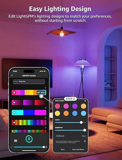 Lite Bulb Moments Smart Λάμπα LED για Ντουί E27 - Image 4
