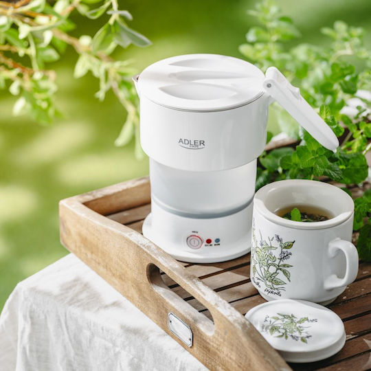 Adler Βραστήρας 600ml 600W Λευκός AD 1377 - Image 3