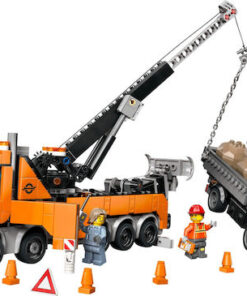 Alternative view of LEGO City Heavy Duty Recovery Tow Truck With Crane για 8+ Ετών 793τμχ 60467