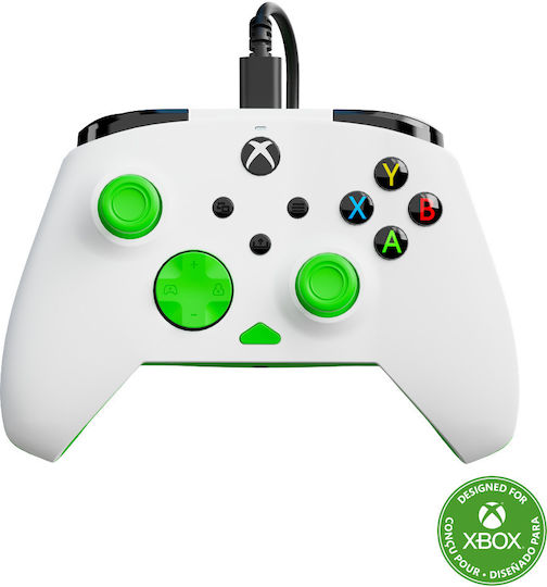 Turtle Beach Rematch Core Ενσύρματο Gamepad για PC / Xbox One / Xbox Series Λευκό / Πράσινο