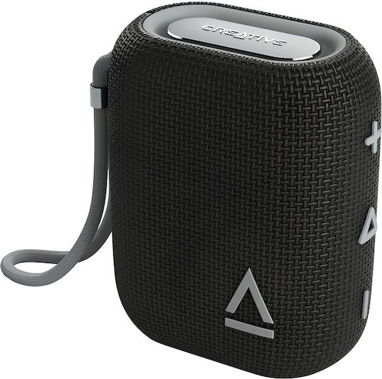 Creative Muvo Flex Αδιάβροχο Ηχείο Bluetooth 10W με Διάρκεια Μπαταρίας έως 10 ώρες Μαύρο
