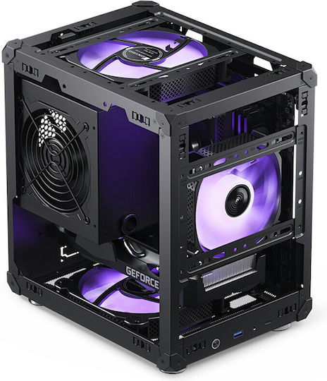 Jonsbo C6 Mini Tower Κουτί Υπολογιστή Μαύρο - Image 4