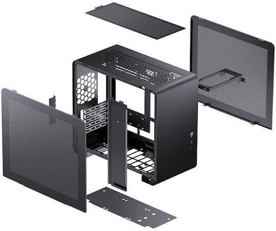 Jonsbo U4 Mini Mesh Mini Tower Κουτί Υπολογιστή Μαύρο - Image 11