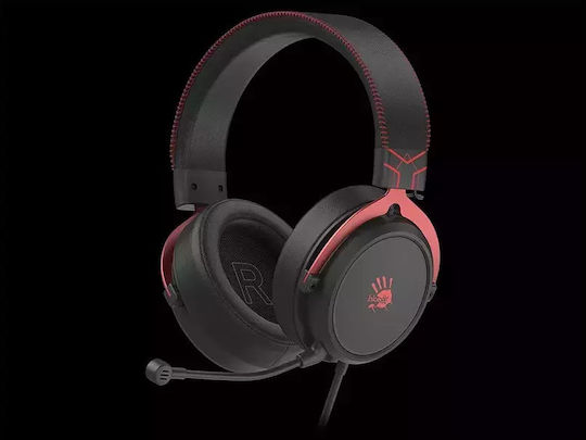 A4Tech M590i Over Ear Gaming Headset με σύνδεση 3.5mm / USB Sports Red for Nintendo Switch / PC / XBOX - Image 5