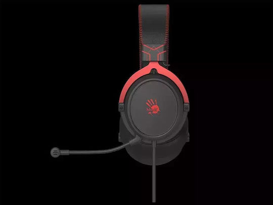 A4Tech M590i Over Ear Gaming Headset με σύνδεση 3.5mm / USB Sports Red for Nintendo Switch / PC / XBOX - Image 9
