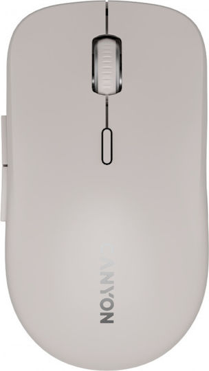 Canyon MW-12 Ασύρματο Bluetooth Ποντίκι Μπεζ