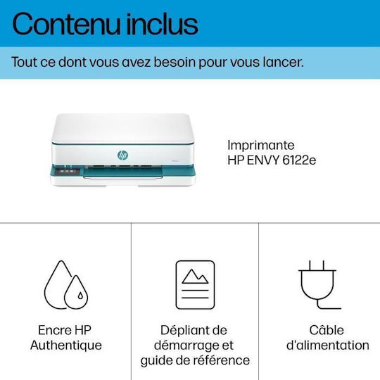 HP Envy 6122e All-in-One Έγχρωμο Πολυμηχάνημα Inkjet με WiFi και Mobile Print - Image 9