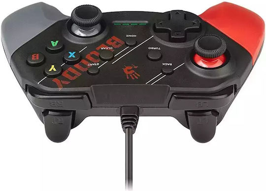 A4Tech GP30 Ενσύρματο Gamepad για Android / PC / PS3 / Switch Sports Red - Image 4