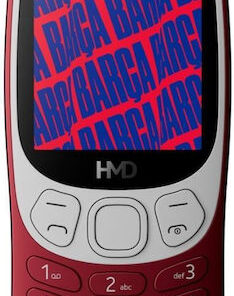 Alternative view of HMD Barca 3210 Dual SIM Κινητό με Κουμπιά Κόκκινο