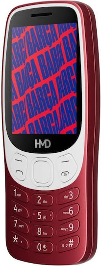 HMD Barca 3210 Dual SIM Κινητό με Κουμπιά Κόκκινο - Image 3