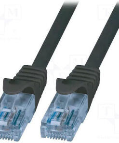 Alternative view of LogiLink U/UTP Cat.6a Καλώδιο Δικτύου Ethernet 0.25m Μαύρο 1τμχ CP3013U
