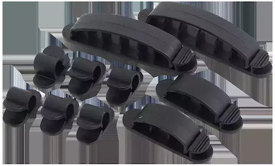 LogiLink KAB0039 Clips Οργάνωσης Καλωδίων 10τμχ Μαύρο - Image 5