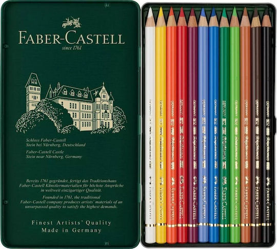 Faber-Castell Polychromos Ξυλομπογιές Σετ 12 χρώματα 110012 - Image 5