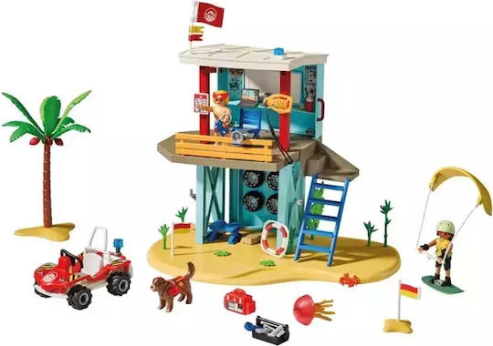 Playmobil MyLife Πύργος Ναυαγοσώστη και Όχημα Παραλίας για 4-10 ετών 71903 - Image 2