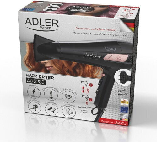 Adler Πιστολάκι Μαλλιών με Φυσούνα 2400W AD 2283 - Image 10