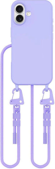 Tech-Protect MagNecklace Back Cover Σιλικόνης Μωβ (iPhone 16) - Image 5