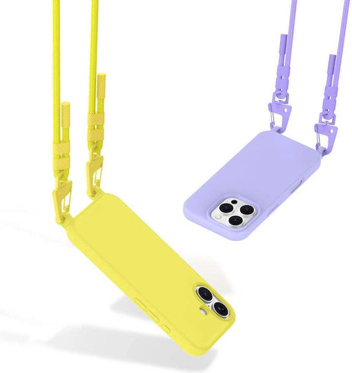 Tech-Protect MagNecklace Back Cover Σιλικόνης Μωβ (iPhone 16) - Image 6