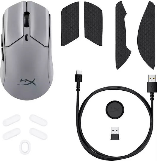 HP Pulsefire Haste 2 Pro 4K Ασύρματο RGB Gaming Ποντίκι 3200 DPI Slate Grey - Image 5