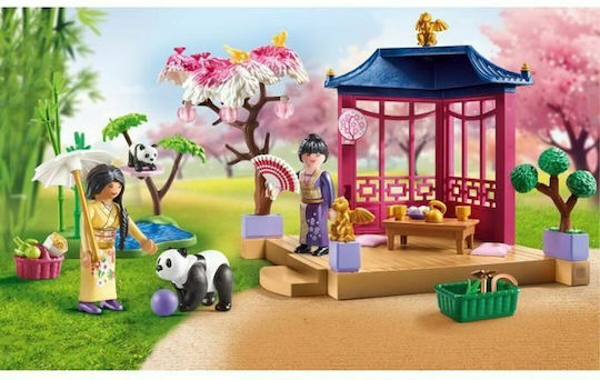 Playmobil Ασιάτικος Κήπος με Κιόσκι & Πάντα για 4-10 ετών 71762 - Image 3
