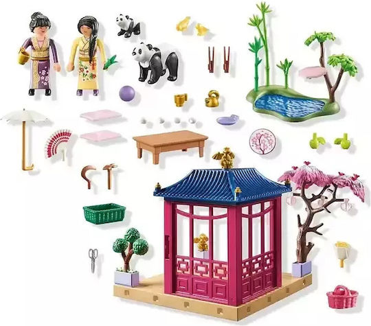 Playmobil Ασιάτικος Κήπος με Κιόσκι & Πάντα για 4-10 ετών 71762 - Image 7