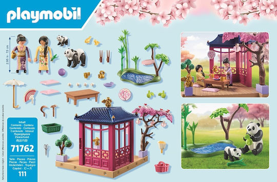 Playmobil Ασιάτικος Κήπος με Κιόσκι & Πάντα για 4-10 ετών 71762 - Image 9