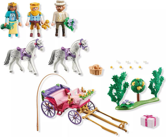 Playmobil Princess Magic Βόλτα Με την Πριγκιπική Άμαξα για 4-10 ετών 71846 - Image 5