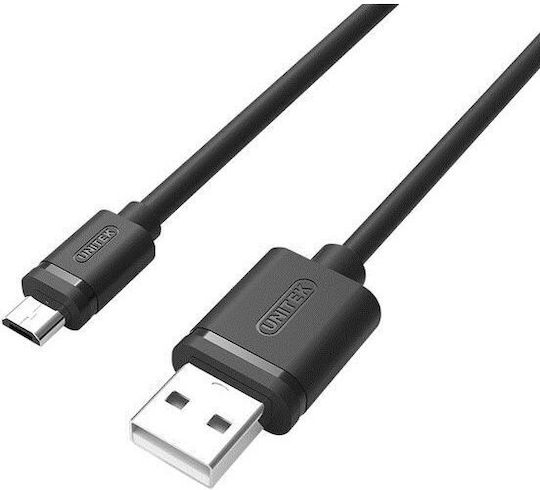 Unitek Regular USB 2.0 to micro USB Cable Μαύρο 0.5m (Y-C454GBK) - Image 3