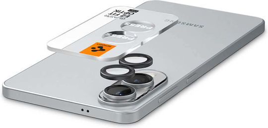 Spigen Optik Pro EZ Fit Προστασία Κάμερας Tempered Glass Μαύρο για το Galaxy S25 Edge AGL09413 - Image 3